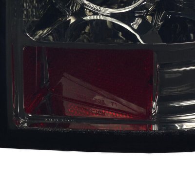Dodge Magnum 2005-2008 Red and Smoked LED Tail Lights