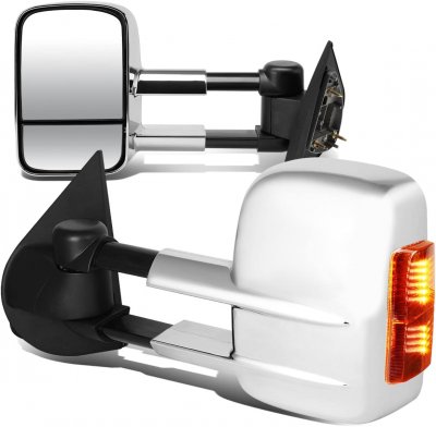 Ford F150 1997-2003 Chrome Power Towing Mirrors LED Signal Lights