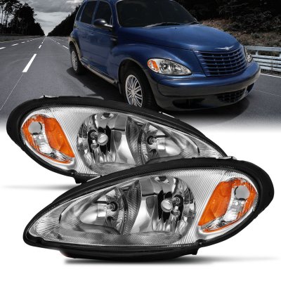 Driver Side Tail Light Assembly – For Chrysler PT Cruiser 2001-2005, Halogen, DOT, With Bulbs, AUT-240805