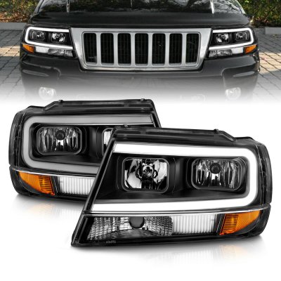 thumbnail interactive-video image 1 of CHUSYYRAY 6x LED Headlight Bulbs For Jeep Grand Cherokee 1999-2004 – Hi/Low Beam & Fog Lights, 6000K 1 of 4