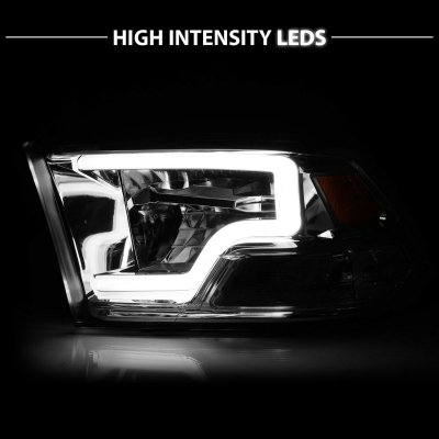 Dodge Ram 2500 2010-2018 LED Headlights Conversion DRL