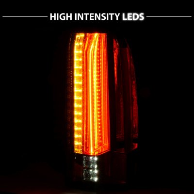 GMC Yukon 2015-2020 Smoked LED Tail Lights Redline