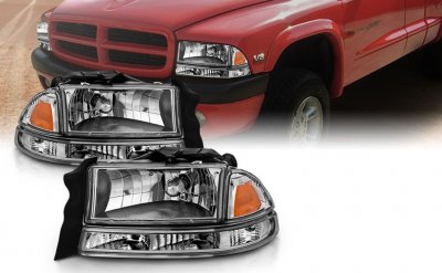 Dodge Dakota 1997-2004 Headlights Set