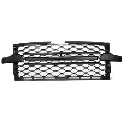 Chevy Silverado 1500 WT 2019-2023 Glossy Black Custom Grille