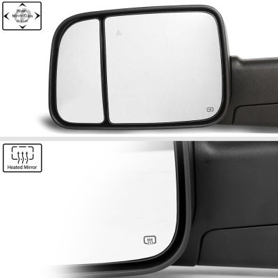 Dodge Ram 1500 2019-2023 Towing Mirrors Power Heated Signal Lights