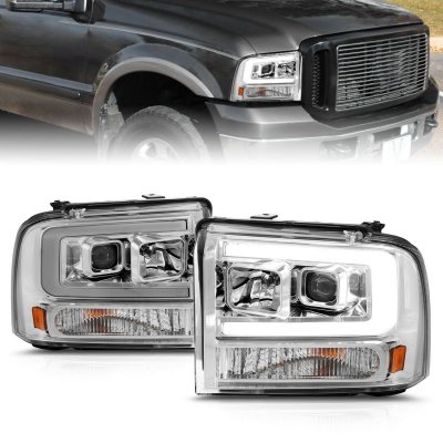 Right Front Turn Signal Light For 2005-2007 Ford F-250 Super Duty – Halogen, Clear Lens, Direct Fit