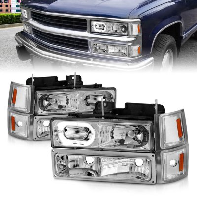 1994 Chevy Blazer Full Size Halo Headlights Set