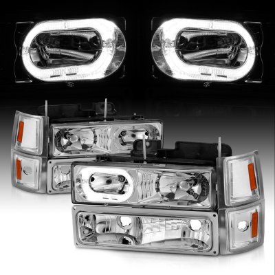 Chevy Suburban 1994-1999 Halo Headlights Set