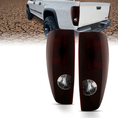 Chevy Colorado 2004-2012 Tinted Tail Lights