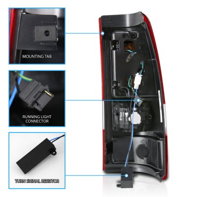 Chevy Silverado 1500HD 2003-2006 LED Tail Lights Tube