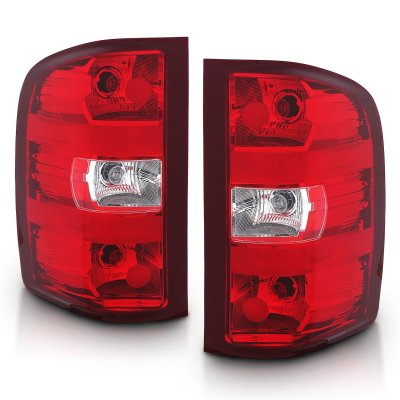 Chevy Silverado 2500HD 2007-2014 Tail Lights