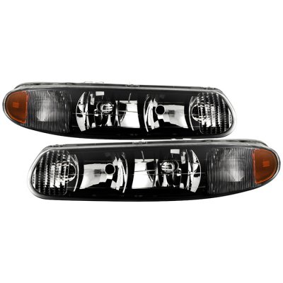 Buick Century 1997-2005 Black Headlights
