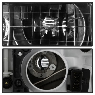 Buick Century 1997-2005 Black Headlights