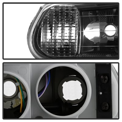 Buick Century 1997-2005 Black Headlights
