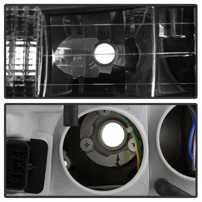 Buick Regal 1997-2004 Black Headlights