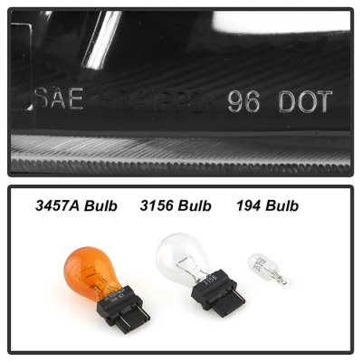 Buick Regal 1997-2004 Black Headlights