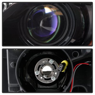 Chevy Impala 2014-2020 Black Projector Headlights