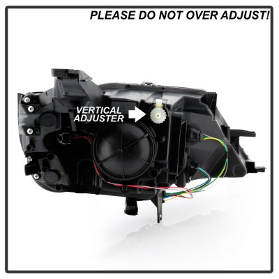 Chevy Impala 2014-2020 Black Projector Headlights