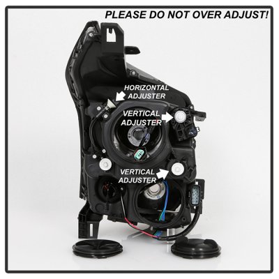 Cadillac SRX 2010-2016 Projector Headlights