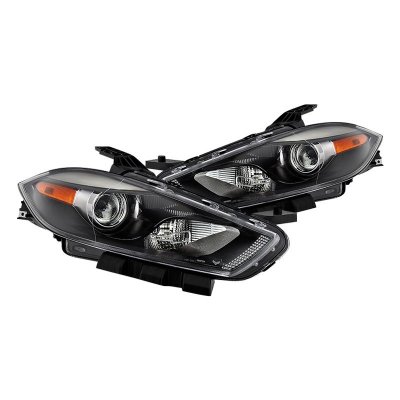 Dodge Dart 2013-2016 Black Projector Headlights