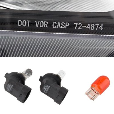 Honda Civic 2012-2015 Black Euro Headlights