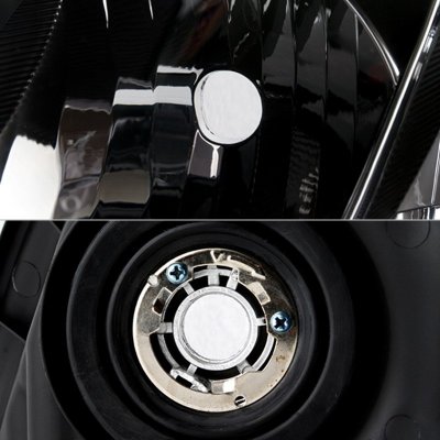 Honda Civic 2012-2015 Sedan Black Headlights