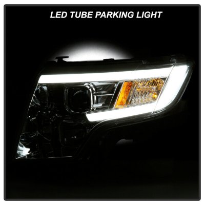 Ford Edge 2007-2010 Projector Headlights LED DRL
