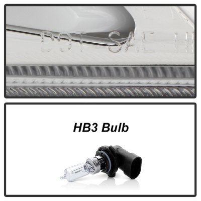 Ford Mustang 2005-2009 Projector Headlights Tri DRL