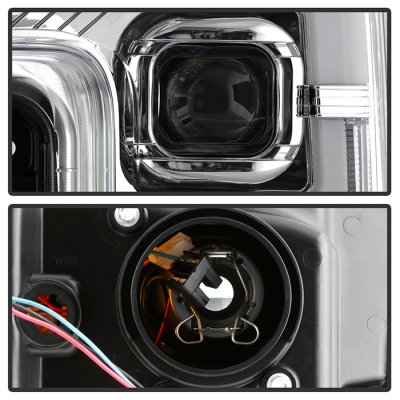 Ford F550 Super Duty 2017-2019 Projector Headlights LED DRL S1