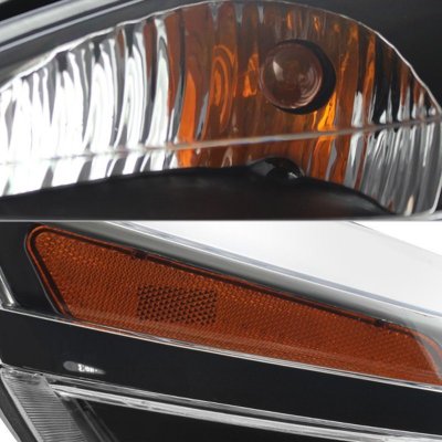 Buick Rendezvous 2002-2007 Black Headlights