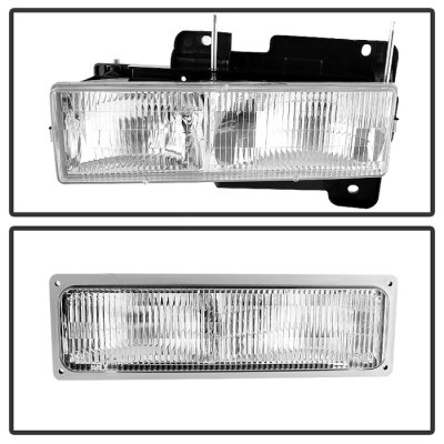 Chevy Tahoe 1995-1999 Replacement Headlights Set