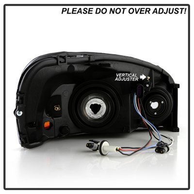 Saturn Relay 2005-2007 Black Headlights