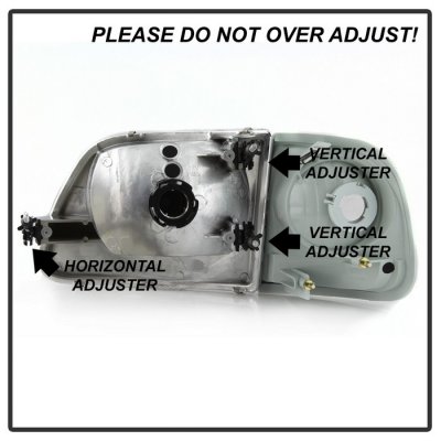 Ford Expedition 1997-2002 Headlights Corner Lights Set