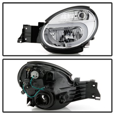 Subaru Impreza 2002-2003 Headlights LED DRL