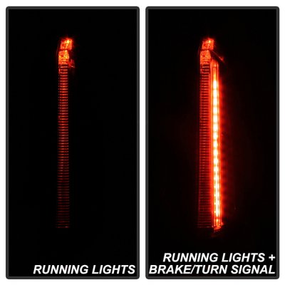 Cadillac XTS 2013-2017 Black LED Tail Lights