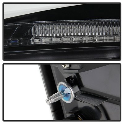 Cadillac XTS 2013-2017 Black LED Tail Lights