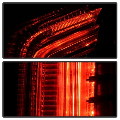 Cadillac XTS 2013-2017 Black LED Tail Lights