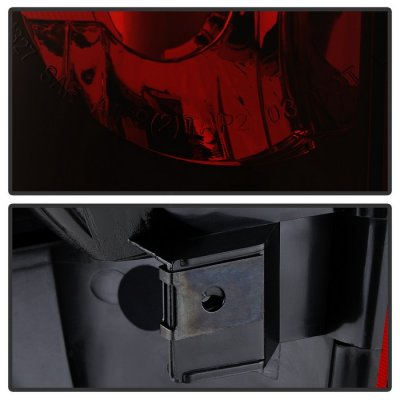 GMC Canyon 2004-2012 Red Smoked Tail Lights