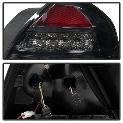 Ford Crown Victoria 1998-2011 Smoked LED Tail Lights