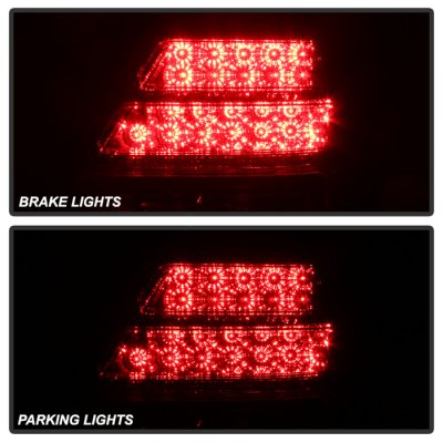 Ford Crown Victoria 1998-2011 Smoked LED Tail Lights