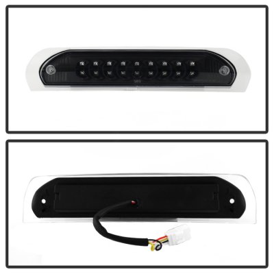 Dodge Ram 2500 2003-2006 Black LED Tail Lights Third Brake Light