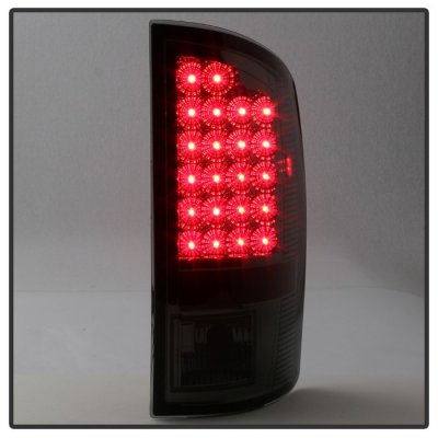 Dodge Ram 3500 2003-2006 Smoked LED Tail Lights Third Brake Light