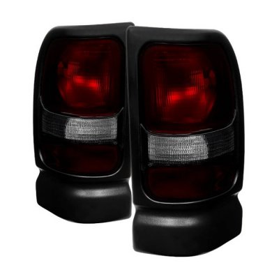 Dodge Ram 1994-2001 Red Smoked Tail Lights