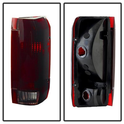 Ford F150 1989-1996 Red Smoked Tail Lights