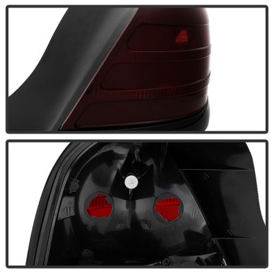 Ford Crown Victoria 1999-2011 Red Smoked Tail Lights