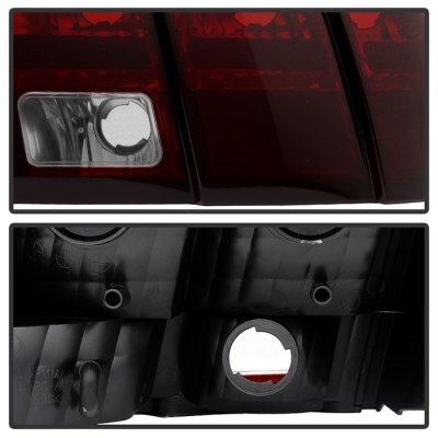 Ford Mustang 1999-2004 Red Smoked Tail Lights