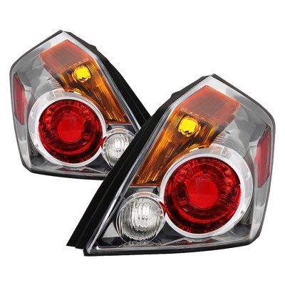 Nissan Altima Sedan 2007-2012 Chrome Tail Lights