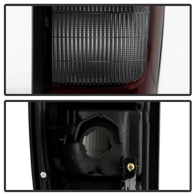 Nissan Frontier 2000-2004 Red Smoked Tail Lights