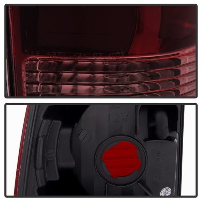 Toyota Tacoma 2005-2008 Red Smoked Tail Lights