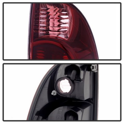Toyota Tacoma 2005-2008 Red Smoked Tail Lights
